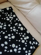 Spring Skirts Bottom A-Line Floral-Printed MISHOW Elegant Fashion Women Female Mid-Calf