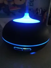 Essential-Oil-Diffuser Waterless Cool-Mist-Humidifier Aroma DEVISIB Led-Light 300ml 
