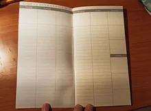 Creative kraft paper Traveler notebook inside page Diary notebook Various styles