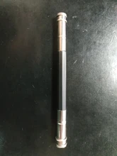 1/3/ 5/10 piezas lápiz extensiones de metal de doble cabeza dibujo lápiz extensión de 13cm sostenedor de la pluma de acero inoxidable caja de lápiz