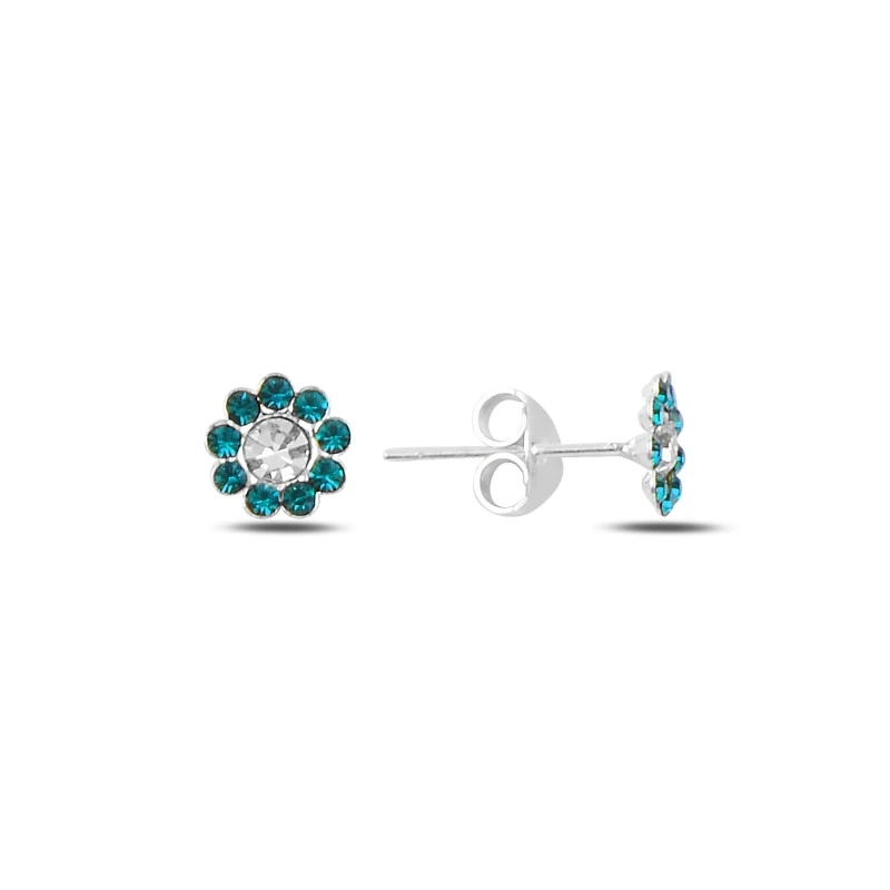 

Armagano Crystal Cubic Zirconia Daisy Earrings