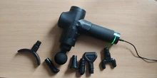 Pistola de masaje muscular de mano de 7 y 30 velocidades, masajeador de tejido profundo por percusión, pistola para dolor de cuello y cuerpo, Fascia