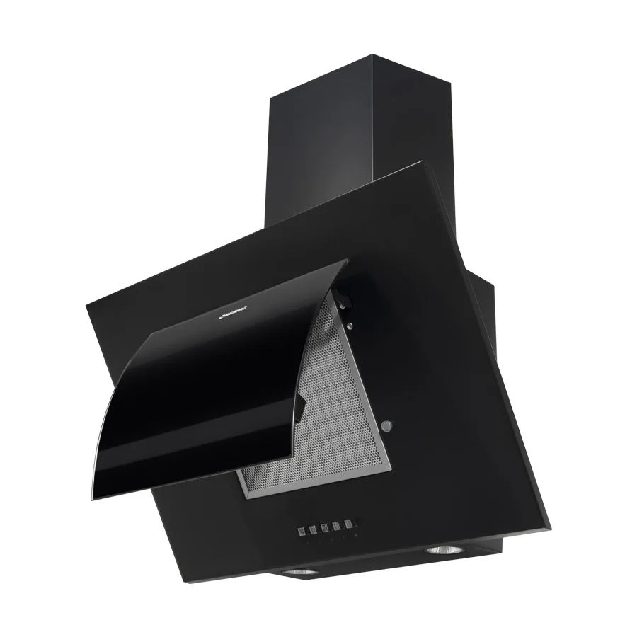 ВЫТЯЖКА MAUNFELD TOWER ROUND 50 ЧЕРНЫЙ/чёрное дугообразное стекло