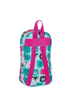 

PLUMIER backpack with 4 empty holder SAFTA turquoise animals 12X23X5 442027847
