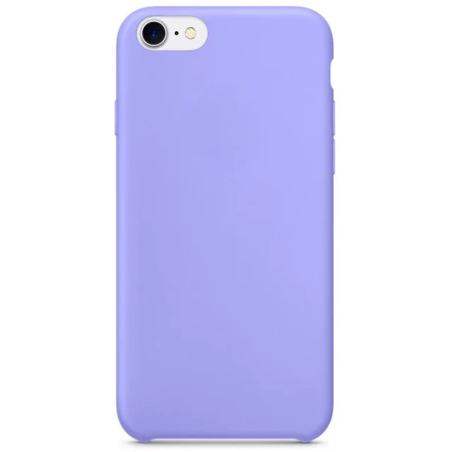 Silicon case for 5/5S/6/7/8/X/xs/xr/11/11pro12/12pro/12 Pro Max Lavender