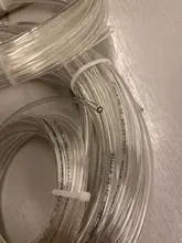 Tubo neumático de 5 metros, componente de manguera de aire neumática, 4mm, 6mm, 8mm, 10mm, 12mm, PU, manguera de aire para compresor