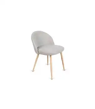 

Pack of 4 chairs Saragossa upholstered gray