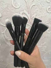 DUcare-Juego de brochas de maquillaje, 8-27 Uds., negro, profesional, pelo Natural, base en polvo, colorete, sombra de ojos