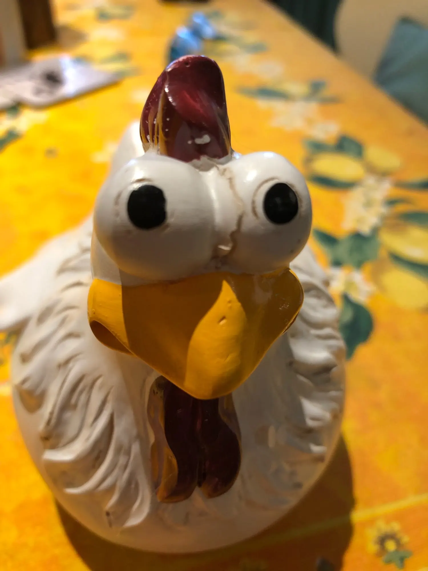 Chicken Yard Art Resin Chicken Home Decoration Backyard Lawn Garden Stakes Farm Rooster Cockerel Steel Chicken Resin Sculptures photo review