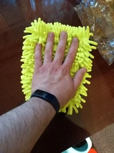 Guantes de chenilla de microfibra impermeables para lavado de coche, manopla gruesa para limpieza de coche, cepillo para detalles, guante de doble cara para cuidado automático