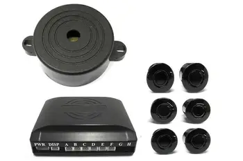 

Detachable Kit 6 rear parking sensors buzzer sound car large as Suv Jeep Station Wagon van SB-301S