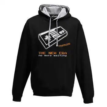 

Hood Sweatshirt Two-Color The New Era Joystick Joypad Game Video Game 1 S
