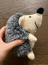 Rope Pet-Toys Hedgehog-Shaped Squirrel Chew Squeak Cartoon-Animals Cotton Lovely