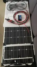 panel solar flexible Kit  de 12v 100w 200w 300w paneles solares con controlador solar para barco, coche, RV y cargador de batería