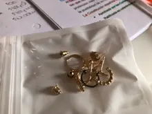12 unids/set de oro de moda Color puños de oído hoja pendientes de Clip pendientes largos aretes pendientes para las mujeres los escaladores sin Piercing falso cartílago accesorios de aretes de regalo