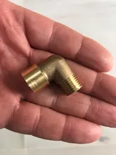 Female-X-Male-Thread Fitting Connector Copper-Adapter Elbow-Pipe Brass Coupler-For-Water-Fuel