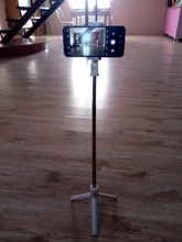 Palo de selfi inalámbrico con Bluetooth, trípode plegable de mano con obturador remoto extensible, Mini trípode para iPhone y Android