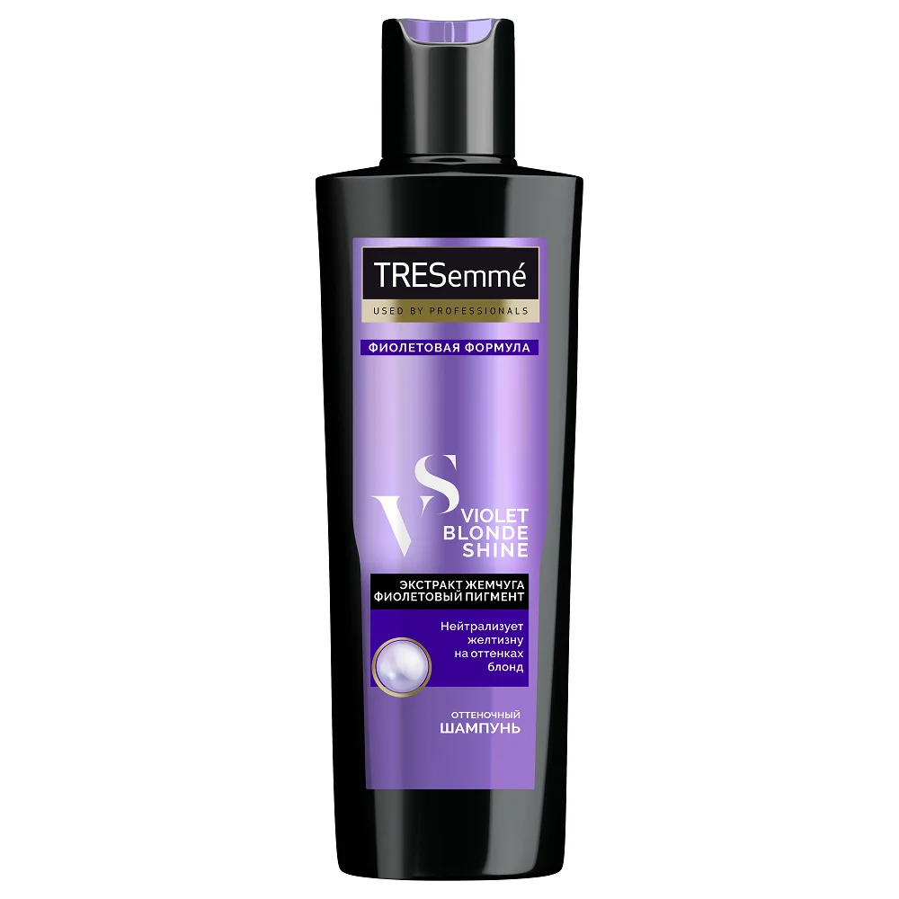 Шампунь для волос Tresemme Violet Blond Shine оттеночный фиолетовый 250 мл | Красота и здоровье