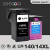 HINICOLE Replacement for hp140XL 141XL Ink Cartridge for HP 140 141 HP140 for Photosmart C4583 C4283 C4483 C5283 Printer ► Photo 1/5
