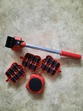 Juego de herramientas profesionales para muebles, elevador de transporte de cosas pesadas, rodillo de rueda con barra de rueda, dispositivo de mano móvil, Uds.
