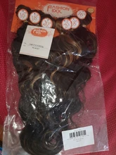 Natural Hair-mechones de pelo sintético de 16-20 pulgadas, extensiones de pelo sintético de 16-20 pulgadas con ondas profundas, envío gratis