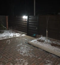 Street-Lamp Garden-Light Motion-Sensor Solar Outdoor Energy-Saving PIR Three-Modes