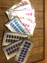 Nail-Wraps Manicure Full-Cover Women Solid/glitter-Color for Hot-Selling