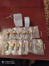 Router-Bit-Set Trimming Milling-Cutter Cutting LAVIE Straight Tungsten Carbide 8mm MC02006