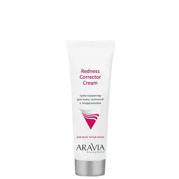 

Cream-corrector for face skin, prone to redness