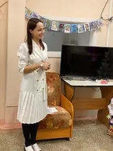 Dress Women Pleated-Belt Patchwork-Bottom Simplee Long-Sleeve Midi Notched Vintage Autumn