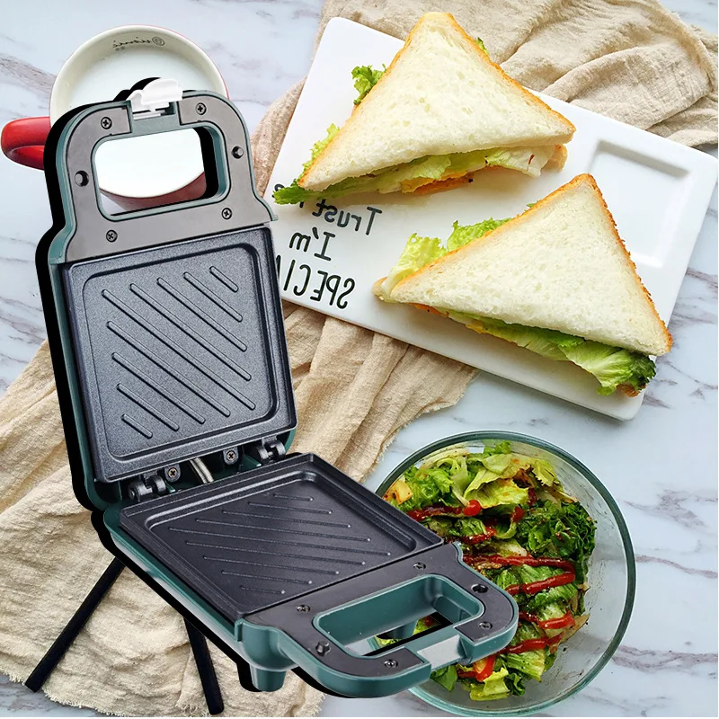 Sandwich Maker, Toaster and Electric Panini Press with Non-Stick Plates, Cool Touch Handle
