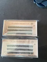 Racimo de pestañas gruesas, 60 grupos/caja, 10/20/30D individuales, extensiones de pestañas de extensión, postizas profesionales, oferta