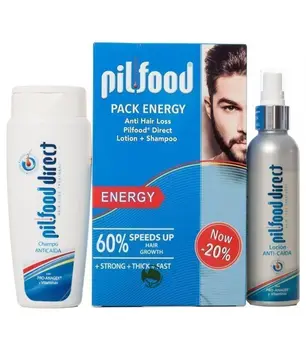

Pil-food Pack Energy (locion + champu)