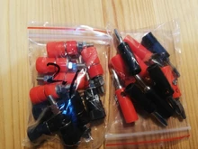 Amplifier Terminal Post Connector-Binding Jack-Mount Banana-Plug Black JS-910B 5-Red-5