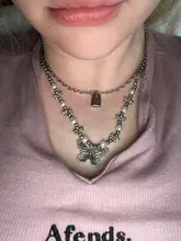 Necklace Choker Butterfly Pendant Fashion Jewelry Pearl Girls Gifts Hip-Hop Punk Gothic
