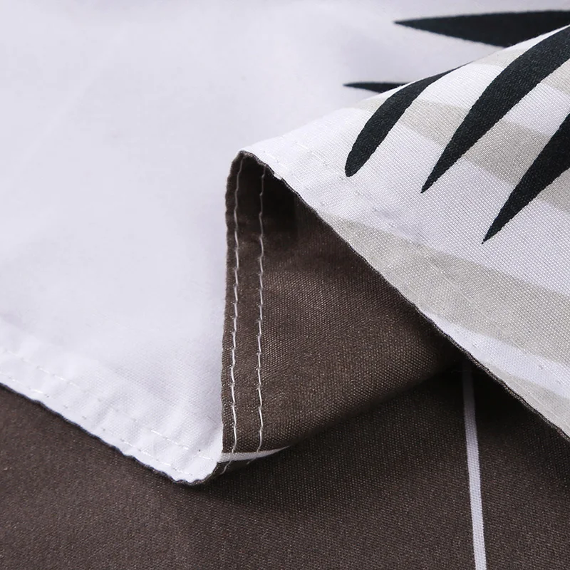 Краткое пододеяльник комплекты Nordic детская Постельное белье льняные простыни