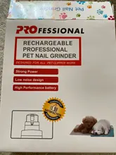 Hair-Trimmer Pets-Clippers Pet-Grooming-Machine Nail-Grinding Dog Usb-Rechargeable Baorun