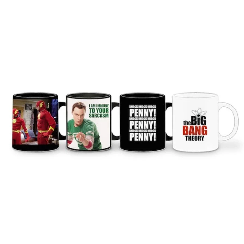 SD Toys The Big Bang Theory кружка для эспрессо набор из 4