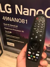 Cubierta protectora de silicona para mando a distancia de Smart OLED TV, funda de goma para control remoto Magic LG, AN-MR600, AN-MR650
