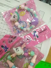 Pulsera de animal de transformación DIY para niños y niñas, brazalete elástico de unicornio, regalo de joyería creativo