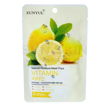 

Tissue facial mask for face with vitamins eunyul vitamin mask pack