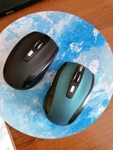 CARPRIE-ratón inalámbrico profesional para juegos, óptico, 2000 DPI, USB, para PC, portátil, escritorio, Jan17