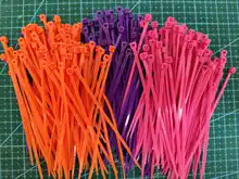 Cable-Ties Fasteners Assorted Industrial-Supply Self-Locking Plastic Nylon