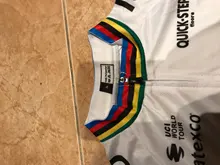 Quick Step-Conjuntos de Jersey de ciclismo para niños, pantalones cortos de manga corta para la cabeza, ropa de ciclismo deportiva, 2020