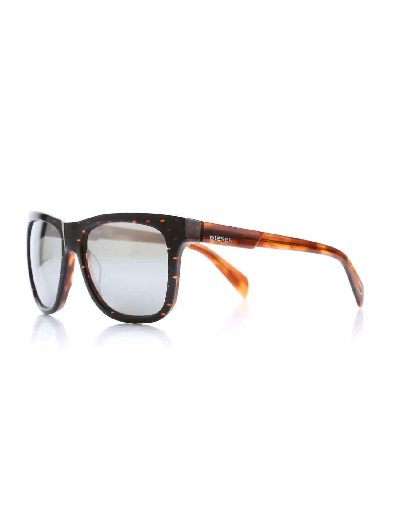 

Unisex sunglasses dl 0136 53c bone color organic square square 54-16-140 diesel