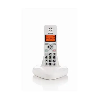 

Dect Cordless handsfree WhiteBRONDI25.43