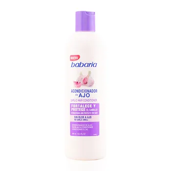 

BABARIA AJO ACONDICIONADOR SIN OLOR UNISEX 400ML