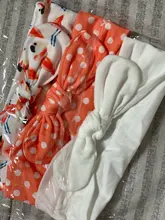 3 unids/lote/rayas/impresión de dibujos animados flor arco elástico diademas turbante para niños pequeños banda pelo bebé niña arcos accesorios para el cabello