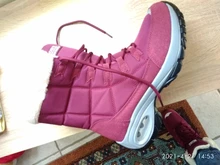 Moipheng-Botas de nieve de media caña para mujer, botines impermeables cómodos con cordones, calidad de abrigo, para invierno