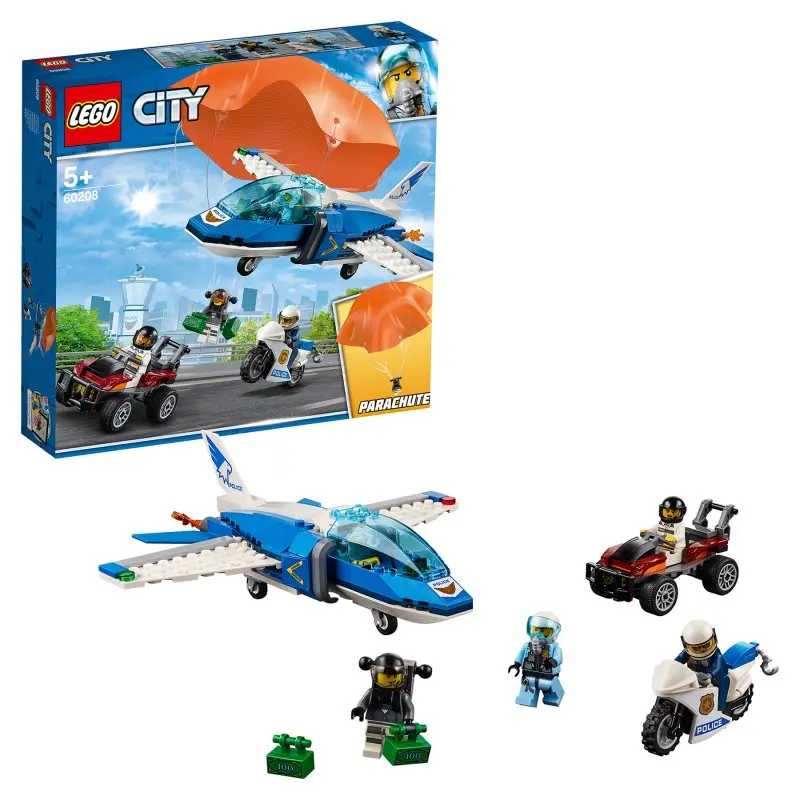 lego avion policia